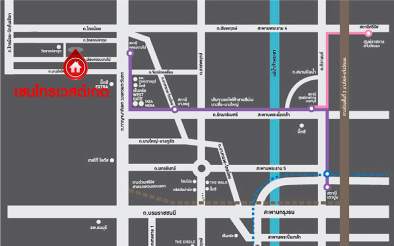 *****บ้านเดี่ยวมือสองนนทบุรี โครงการ เซนโทร เวสต์เกต หลังมุม เนื้อที่กว้าง 50.10 ตร.ว. พื้นที่ใช้สอย 175 ตร.ม. ฟังก์ชัน 3 ห้องนอน 3 ห้องน้ำ 2 ที่จอดรถ บนทำเลเดินทางสะดวก เชื่อมต่อถนนไทรน้อย ถนนรัตนาธิเบศร์ ใกล้รถไฟฟ้าสายสีม่วง "สถานีคลองบางไผ่" และจุดขึ้นทางด่วน "ศรีรัช" จองเลย!